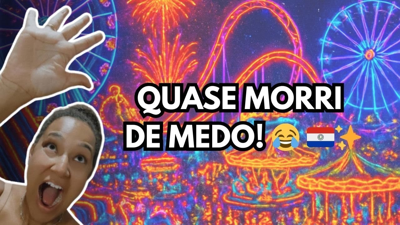 Vlog: Levamos as crianças no parquinho em Encarnación (Quase morri de medo! 😂)