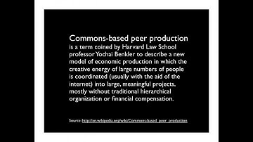 Commons-based peer production