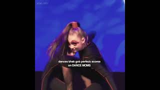 Dances That Got Perfect Scores 🥇😨 #dancemoms #edit #shortsfeed #shorts #perfect #dance