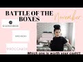 Battle of the boxes for November guys #glossybox #roccabox #birchbox #unboxing