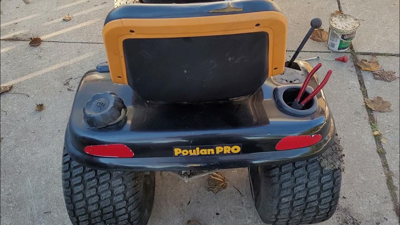 Poulan Pro 4825 (Brakes and Safety Bypass) YouTube