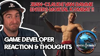 Mortal Kombat 1 Jean-Claude Van Damme Trailer Reaction