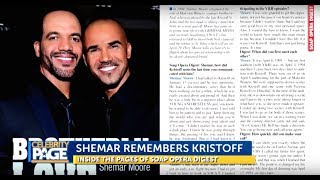Y&R's Shemar Moore on His Relationship with Kristoff St. John | Celebrity Page
