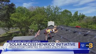 Henrico County, Dominion Energy install first free residential solar panels as part of program