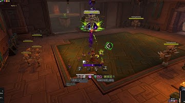 WoW Warlock WA + Elvui setup