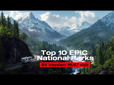 Top 10 Epic National Parks - RV Adventurers MUST visit!