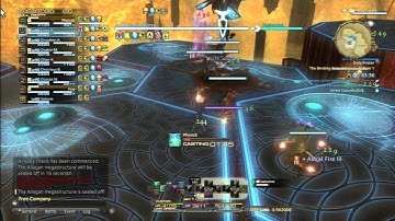 Final Fantasy XIV ARR Binding Coil of Bahamut turn 1