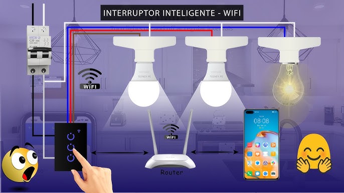 Interruptor Inteligente WIFI BAW mod IPSWIFI-10