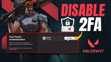 How to Disable Two-Factor Authentication in Valorant PC in 2024 | Turn Off 2FA in Valorant