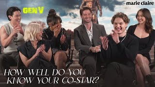 The Cast of 'Gen V' Plays 'How Well Do You Know Your CoStar?'