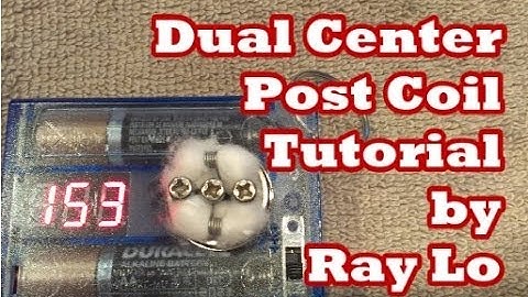 0.15Ω Dual Center Post Coil Tutorial on a Patriot