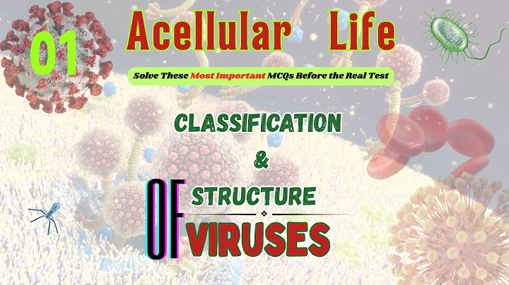 Unit #01 | Acellular Life MDCAT biology MCQs | Classification of viruses class 11 MDCAT 2025 MCQs