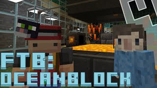 FTB Oceanblock Modpack Ep 04 - Mob Grinder and Tinkers Mod Smelter