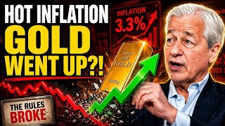 INFLATION CAME IN HOT — SO WHY DID GOLD GO UP! | Jamie Dimon Explains