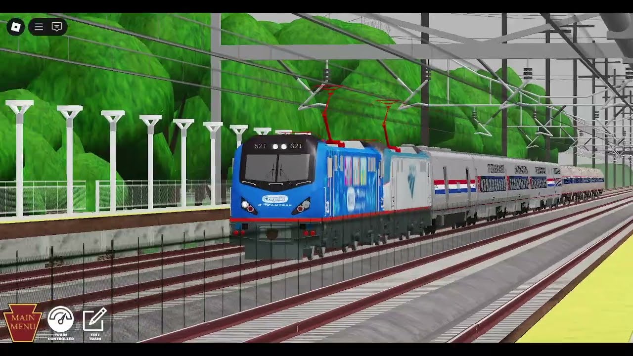 Railfanning in Northeast Corridor on Hamilton (Part 11) Roblox