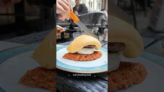Hamburg Steak Omurice in Tokyo