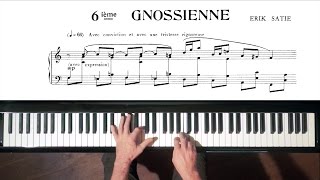 Erik Satie - Gnossienne No.6 - Paul Barton, FEURICH piano