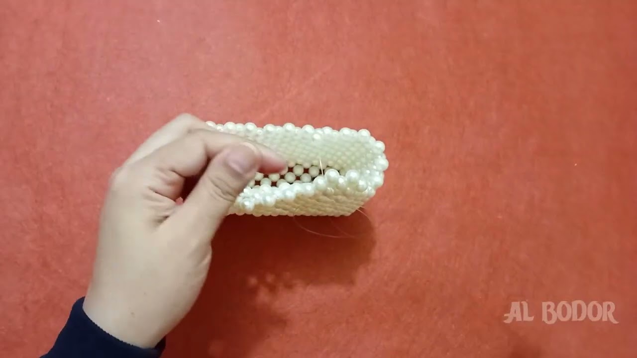 أسهل طريقة لتحويل الخيط الطويل في صناعة الشُنط الخرز 