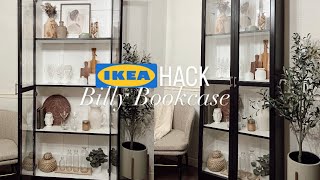 IKEA HACK | DIY Billy Bookcase - display cabinet