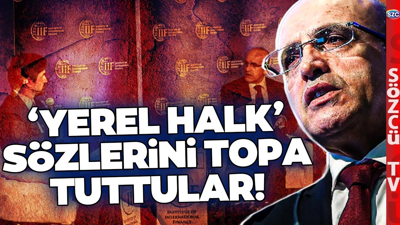 Mehmet Şimşek IMF Toplantısında Yurttaşlara ‘Yerel Halk’ Dedi! O Sözlere Tepki Yağdı