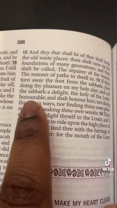 commentary-on-isaiah-58-13-14-happy-sabbath-youtube