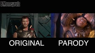 Disneys THOR: RAGNAROK Side-By-Side w/ Original Trailer
Youre Welcome!
Maui as the God Of Thunder side by side with the original trailer for THOR: RAGNAROK.
Disneys THOR: RAGNAROK Mash-Up Trailer Parody
FULL FRAME: http://bit.ly/2ohbdRC
Got a tip? Email me ► Brandons1995@gmail.com
Follow me on Twitter ► https://twitter.com/bswoffs/
Follow me on Instagram ► https://instagram.com/bswoffs/
Like my page on Facebook ► https://goo.gl/wDjDQO
Follow me on Tumblr ► http://bswoffs.tumblr.com/
Edited By Brandon Swofford (a.k.a BMoneyrulz)
Check Out More Of My Videos…
Fate Of The Furious: SPOILER Review
http://bit.ly/2pS256f
THE LAST JEDI Side-By-Side W/ THE FORCE AWAKENS
http://bit.ly/2pBpR2q
TOY STORY (In The Style Of) Stephen Kings IT 2017
http://bit.ly/2o7I7Bc
Disney/Pixars Spider-Man: Homecoming: Side-By-Side w/ Trailer 2
http://bit.ly/2nkYiJk
Disney/Pixars Spider-Man: Homecoming: Mash-Up Trailer 2
http://bit.ly/2ongYcV
Disneys JUSTICE LEAGUE Side-By-Side W/ Original Trailer
http://bit.ly/2mOe2ZH
Disneys JUSTICE LEAGUE - Official Mash-Up Trailer Parody
http://bit.ly/2o7Bpur
WONDER WOMAN Trailer Side-By-Side W/ MOANA
http://bit.ly/2oi3Dlq
WONDER WOMAN: Moana Mash-Up Trailer Parody
http://bit.ly/2nnSeTJ
Why CAPTAIN UNDERPANTS Will Be Awesome!
http://bit.ly/2oamyi2
Beauty and the Beast: (2017) UNCUT Review
http://bit.ly/2nNjJ6r
ALIEN: Covenant: Side By Side w/ Finding Nemo Trailer Parody
http://bit.ly/2mTLsVY
Alien: Convenant Mash-Up Trailer Parody
http://bit.ly/2mg0JNA
KONG: Skull Island: 99 Sec Review
http://bit.ly/2mRBswx
LOGAN: 99 Sec Review (No Spoilers)
http://bit.ly/2lEjY28
Disney/Pixars Guardians Of The Galaxy Vol. 2 Side-By-Side w/ Trailer #3
http://bit.ly/2ljJtKZ
Disney/Pixars Guardians Of The Galaxy Vol. 2: Mash-Up Trailer #3 Parody
http://bit.ly/2mLsoq5
ZOOTOPIA in the Style of Netflixs BRIGHT
http://bit.ly/2m9ZF0F
LION KING REMAKE Casting News - (Happy) BRAN RANTS!
http://bit.ly/2mfDQsZ
Disney/Pixars Guardians Of The Galaxy Vol 2: Superbowl Mash-Up Trailer Parody
http://bit.ly/2kY1QD9
The LEGO BATMAN Movie: (Almost) 99 Sec Review
http://bit.ly/2kY8TNb
Disneys POWER RANGERS: Side-By-Side w/ Original Trailer
http://bit.ly/2li5A0m
Disneys Power Rangers: A Mash-Up Trailer Parody
http://bit.ly/2kzDfTr
Beauty & The Beast (2017) Final Trailer Side-By-Side w/ 1991 Version
http://bit.ly/2kJh9jJ
Beauty & the Beast (2017): FINAL Mash-Up Trailer Parody
http://bit.ly/2kKhwbh
War For The Planet Of The Apes: Tarzan Mash-Up Trailer Parody
http://bit.ly/2jegmWK
Will WONDER WOMAN Suck? - BRAN RANTS
http://bit.ly/2jdGcHM
Disney/Pixars Transformers: The Last Knight: Side-By-Side w/ Original Trailer
http://bit.ly/2j8aR9P
Disney/Pixars Transformers: The Last Knight: Mash-Up Trailer Parody
http://bit.ly/2iSpEbq
Fate Of The Furious Muppets: Mash-Up Trailer Parody
http://bit.ly/2iO3Wpn
The EMOJI Movie Trailer Reaction & Rant - BRAN RANTS
http://bit.ly/2hAACAV
2016 AT THE MOVIES: Year In Review
http://bit.ly/2h8jCOQ
Disney/Pixars Spider-Man: Homecoming: Side-By-Side w/ Original Trailer
http://bit.ly/2hodnry
Disney/Pixars SPIDER-MAN: HOMECOMING: Mash-Up Trailer Parody
http://bit.ly/2hehE3o
Disney/Pixars Guardians Of The Galaxy Vol. 2 Side-By-Side w/ Original Trailer
http://bit.ly/2haBNqO
Disney/Pixars Guardians Of The Galaxy Vol 2: Mash-Up Trailer Parody
http://bit.ly/2hguk7T
Kong: Skull Island: Jungle Book Mash-Up Trailer Parody
http://bit.ly/2gz7bfU
Fantastic Beasts & Where To Find Them: 99 Sec Review
http://bit.ly/2fNRhhn
Beauty And The Beast (2017) Side-By-Side w/ 1991 Version
http://bit.ly/2ePrJUq
Beauty And The Beast (2017) Mash-Up Trailer Parody
http://bit.ly/2eANE1F
Guardians Of The Force Awakens Vol. 2 Mash-Up Teaser Parody
http://bit.ly/2fY4ZlV
LA Comic-Con 2016 Sings This Is Halloween!
http://bit.ly/2f7Jx8M
LOGAN (2017): Beauty & the Beast Mash-Up Trailer Parody
http://bit.ly/2e9aKum
Doctor Strange: 99 Sec Review (Spoiler Free)
http://bit.ly/2eBdH5J
Disney/Pixars ROGUE ONE: Mash-Up Trailer Parody
http://bit.ly/2eOpmkm
Pirates Of The Caribbean 5: Mash-Up Teaser Parody
http://bit.ly/2e6Qec7
Fantastic Beasts (2016): Mash-Up Trailer Parody
http://bit.ly/2doYuYW
Is Live-Action Lion King Remake a Good Idea? - BRAN RANTS!
http://bit.ly/2cHZhh9
Suicide Squad Alternate End-Credits Scene
http://bit.ly/2dGglGr
MoviePilot LIVE Highlights - Brandon Swofford
http://bit.ly/2cHNb7N
Disney / Pixars Magnificent Seven: 100th Mash-Up Trailer Parody
http://bit.ly/2d9q6AT
BvS (In Real-Life): Dawn Of Justice Parody
http://bit.ly/2cvmUwn
The Lego Batman Movie: Mash-Up Trailer Parody
http://bit.ly/2cjxKZu
Never Land: La La Land Mash-Up Trailer Parody
http://bit.ly/2c8oIcb
Thanks for Watching!
LIKE! COMMENT! SUBSCRIBE! Disneys THOR: RAGNAROK Side-By-Side w/ Original Trailer