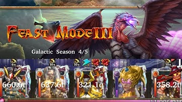 #84 Legendary Game of Heroes - FEAST MODE III (deck ideas) 🔥 Slayer🥊600q