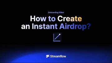How to Create an Instant Airdrop using Streamflow?