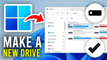 How To Create A New Drive In Windows 11 and 10 - Full Guide