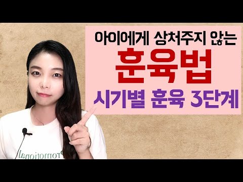 [육아]영유아 시기별 훈육 3단계&훈육팁 5가지 l민주선생님l