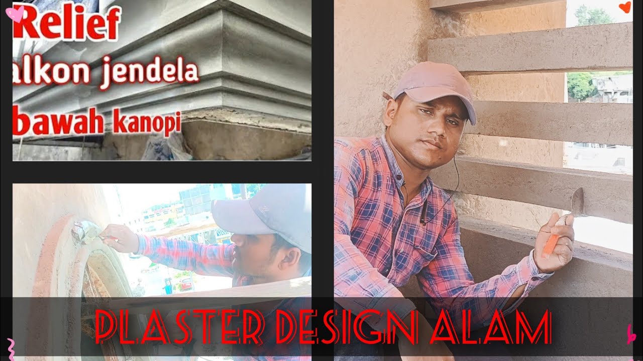 construtiorn And Decoration workers professional window frames using ...