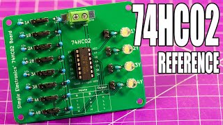 74HC02 | Quad Dual Input NOR Logic Chip | Reference Series