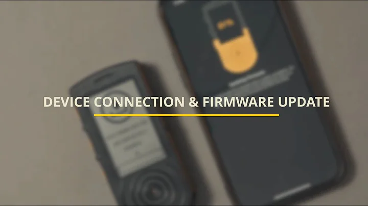 Device Connection & Firmware Update