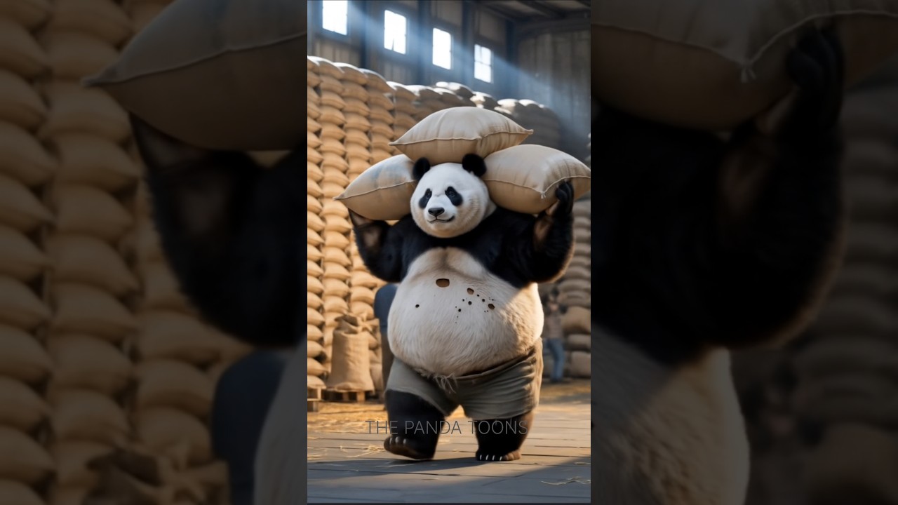Poor Panda to Rich Panda 🐼 Emotional Motivational Story Hard Work Changes Life 