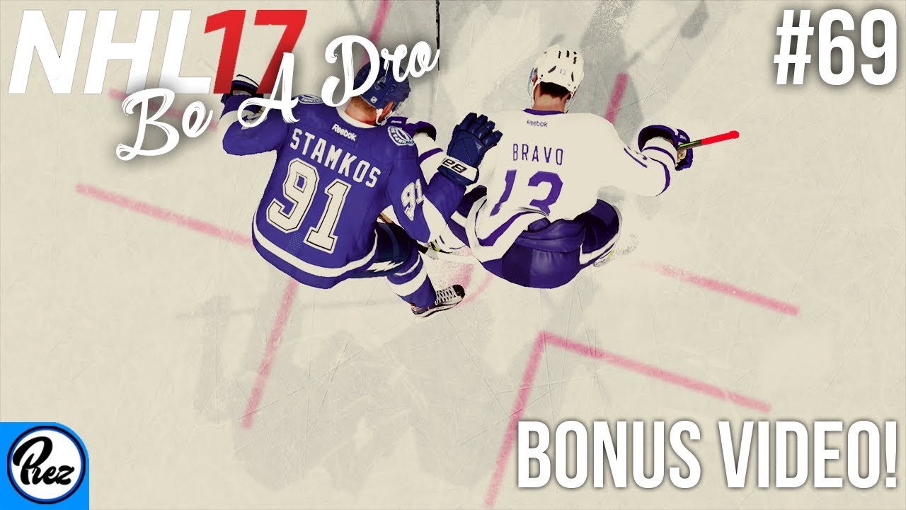 NHL 17 Be A Pro Mode - Bonus Video!
