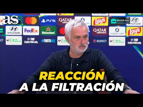 Mourinho's anger at the referee's leak in El Clásico