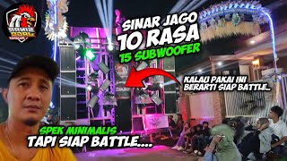 It's Really Powerful 🔥 SINAR JAGO Minimalist Specs 10 Subwoofers The Sound Makes Your Body Vibrat...