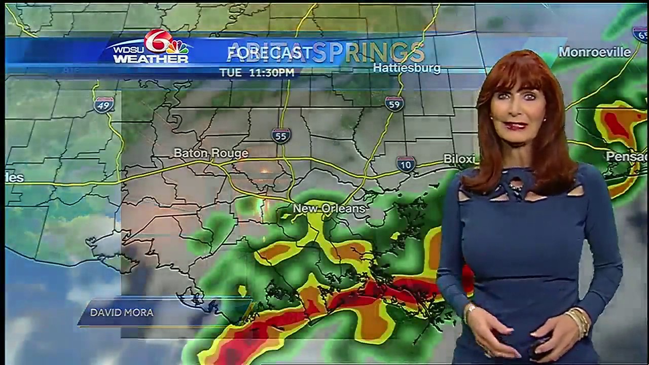 Tuesday Overnight: Rain and storms move out! - YouTube