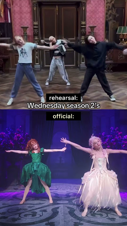 Agnes & Enid rehearsal VS official for The Dead Dance
