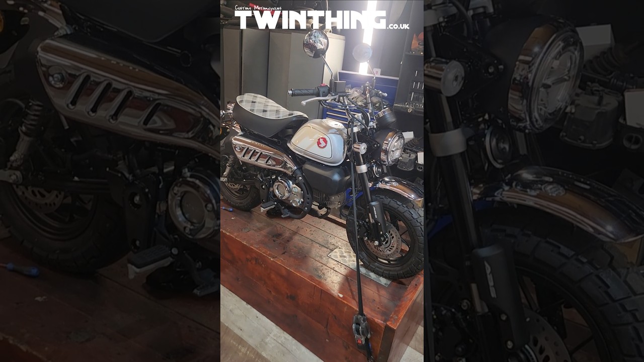 Custom Honda Monkey bike 125cc #transformation – TWINTHING.co.uk