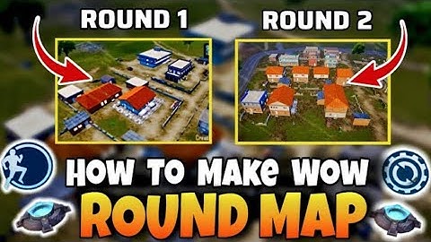 How To Make Wow Rounds Map| How To Create Round Map Erangel Round Map Setting | PUBG MOBILE