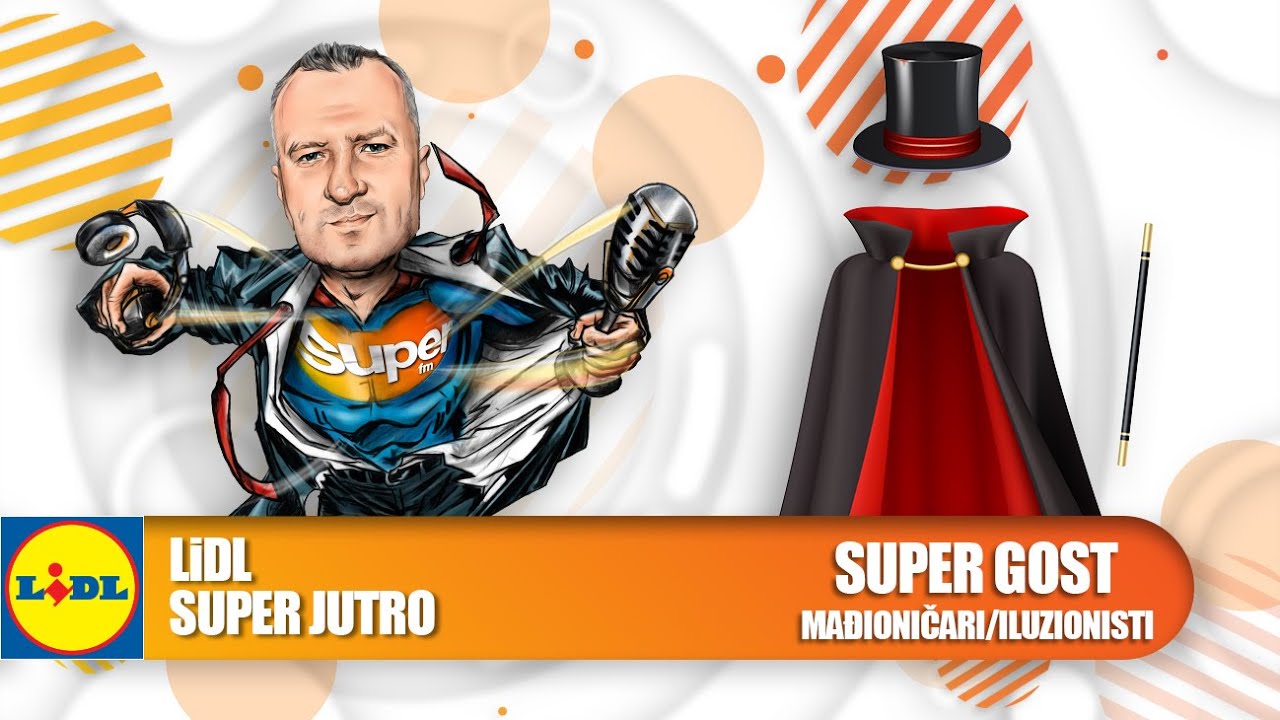 LIDL SUPER JUTRO 11.03.2022. - Piksi i Zeka (Mađioničari i iluzionisti)