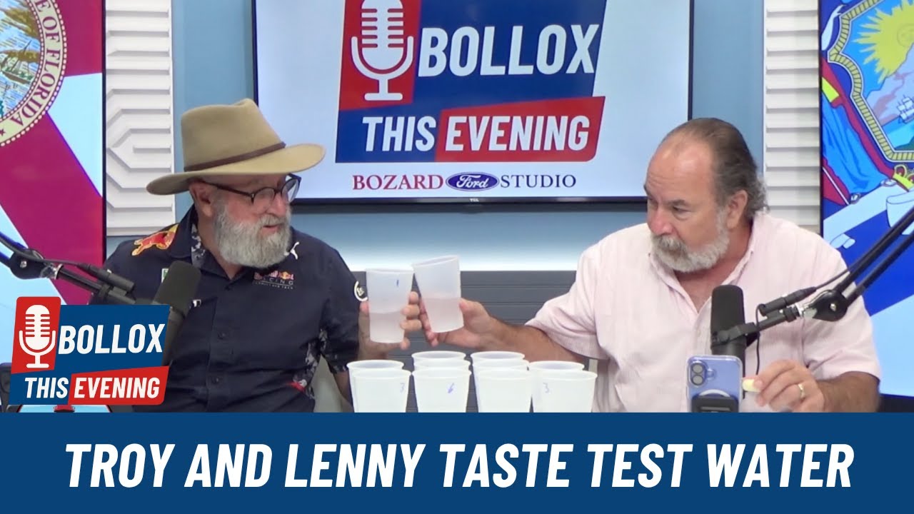 How good are Troy and Lenny at tasting water? | Bollox | June 24, 2025