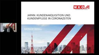 Webinar Japan - Kundenakquisition und Kundenpflege in Corona-Zeiten und danach /Tokio 24.04.2020