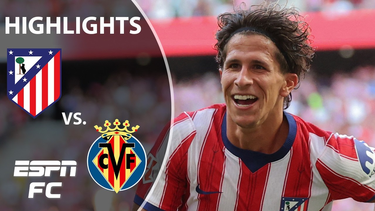 Atletico Madrid vs. Villarreal | LALIGA Highlights | ESPN FC