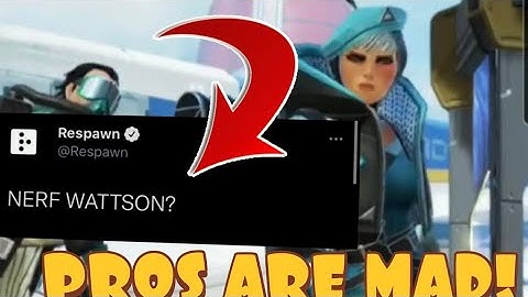 DEV WANTS TO DESTORY WATTSON MAINS?!?!? #SaveApexRank Drama and Wattsons Nerf!