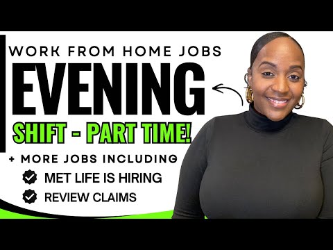 🙌🏾 EVENING Shift! Part Time + Met Life is Hiring | Work From Home Jobs 2026