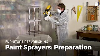 Paint Sprayer: Preparation | Furniture Restoration screenshot 1