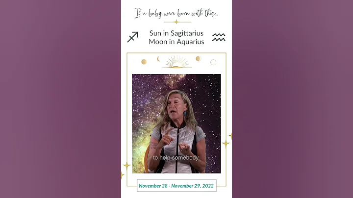 If a baby were born with Sun in Sagittarius and Mo...