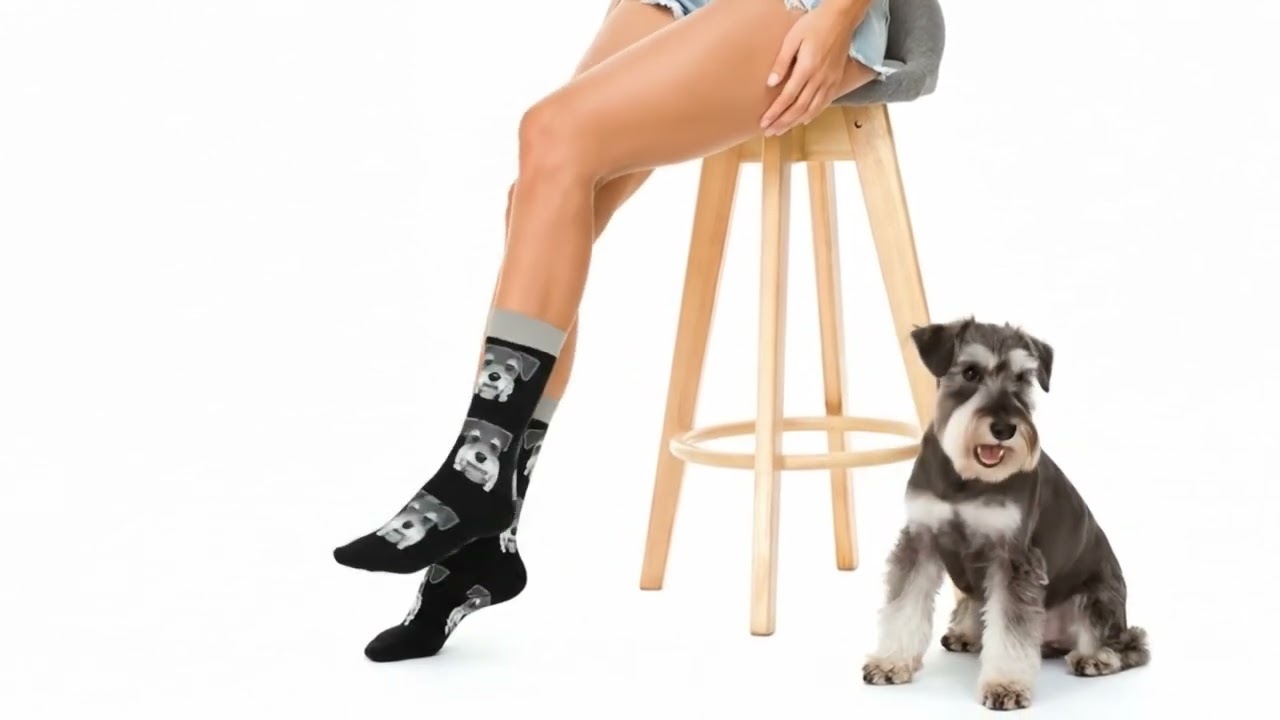 MS548 Medias perritos F FreakySocks